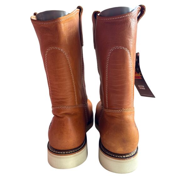 Thorogood Work Boots 11" Wellington Men's 10.5D Steel Toe, EH Leather 804-4205 - Picture 4 of 10